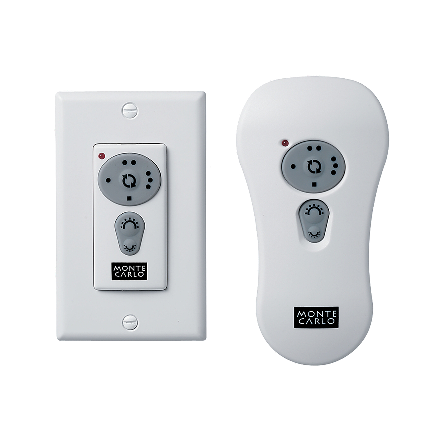 Wall & Handheld Remote Transmitter, Up & Downlight Control - Visual Comfort Fan 1