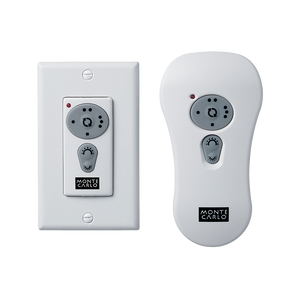 Wall & Handheld Remote Transmitter, Up & Downlight Control - Visual Comfort Fan 1