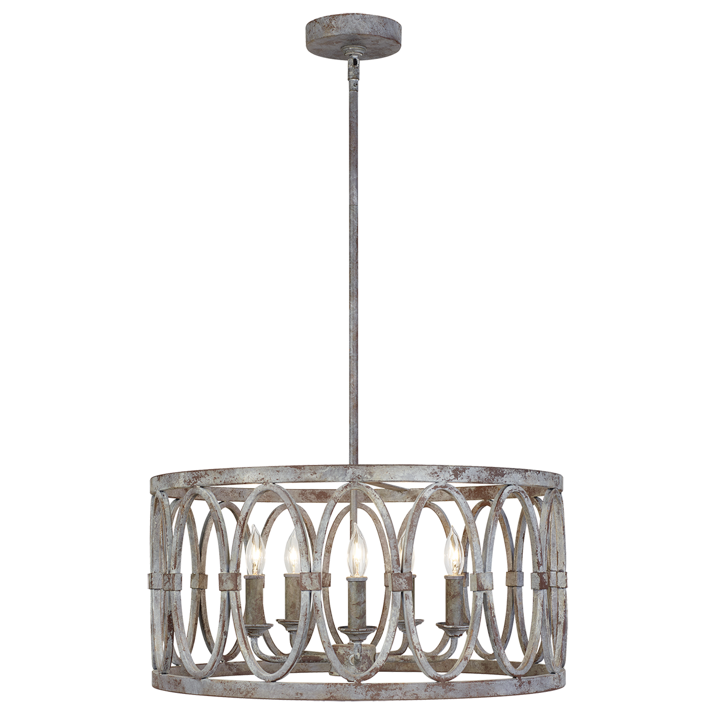 Patrice Medium Lantern Deep Abyss - Visual Comfort Ceiling Lights