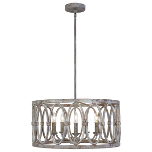 Patrice Medium Lantern Deep Abyss - Visual Comfort Ceiling Lights