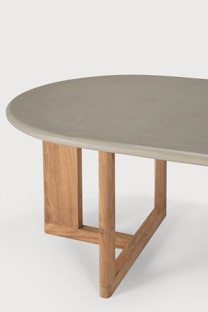 Trestle Outdoor Dining Table - Ethnicraft