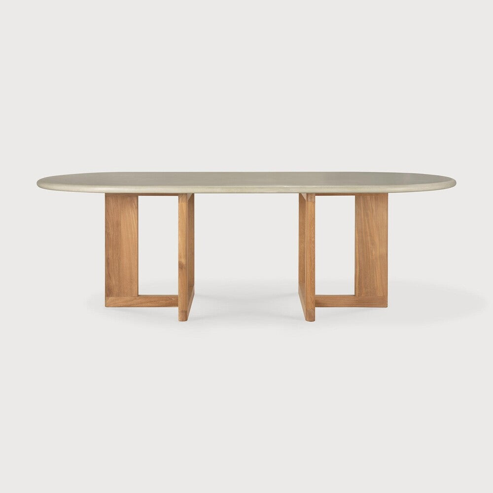 Trestle Outdoor Dining Table - Ethnicraft
