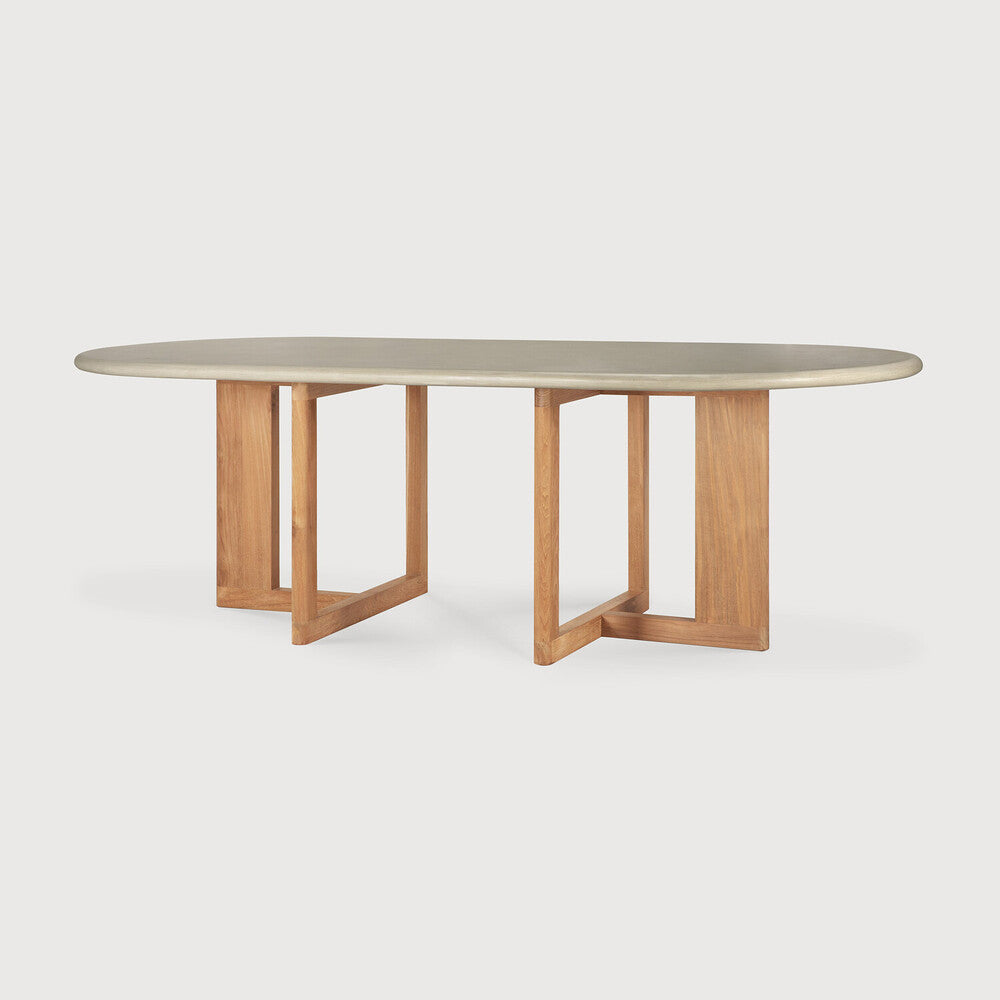 Trestle Outdoor Dining Table - Ethnicraft