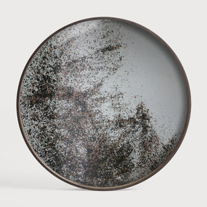 Aged Mirror Tray - Clear (Large) - Ethnicraft