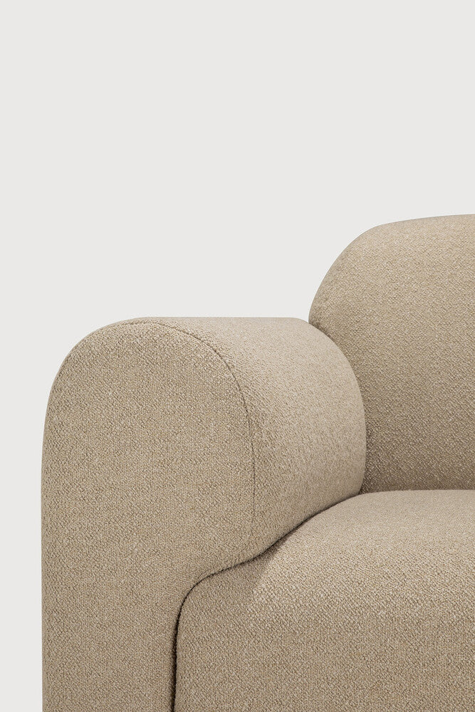 Bulky Modular Sofa Set - 2x 1 Seater + Corner + End Seater + Footstool - Ethnicraft