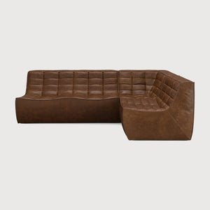 N701 Modular Sofa Set - 1 Seater + Corner + 2 Seater - Ethnicraft