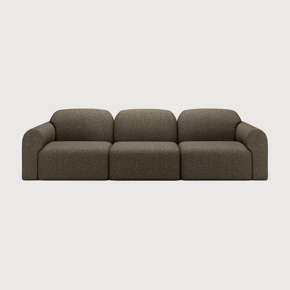 Bulky Modular Sofa Set - 1 Seater + 2x End Seater - Ethnicraft