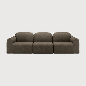 Bulky Modular Sofa Set - 1 Seater + 2x End Seater - Ethnicraft