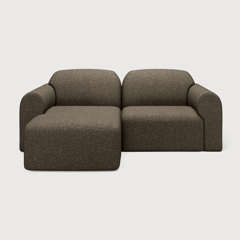 Bulky Modular Sofa Set - 2x End Seater + Footstool - Ethnicraft
