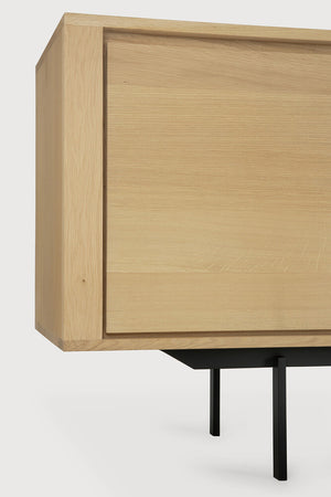 Shadow Sideboard - Black Metal Legs - Ethnicraft