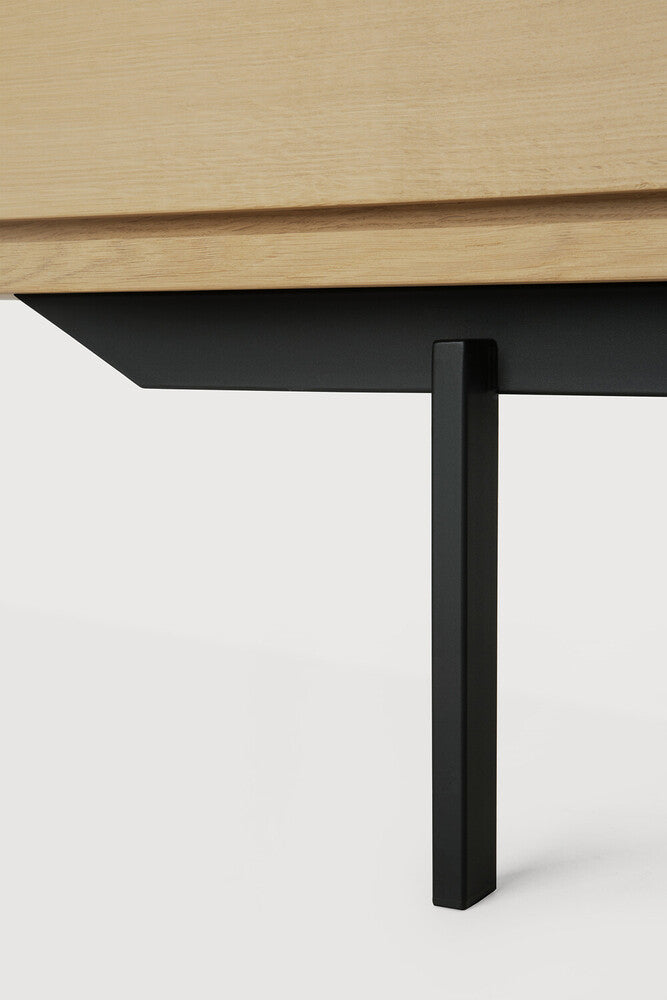 Shadow Sideboard - Black Metal Legs - Ethnicraft