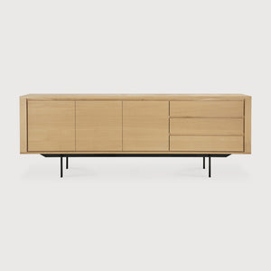 Shadow Sideboard - Black Metal Legs - Ethnicraft
