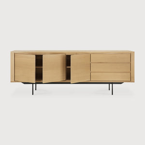 Shadow Sideboard - Black Metal Legs - Ethnicraft