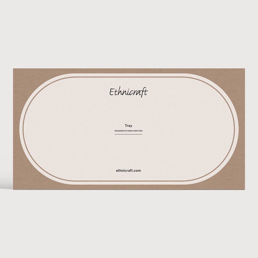 Organic Valet Tray - Glass (Small) - Ethnicraft