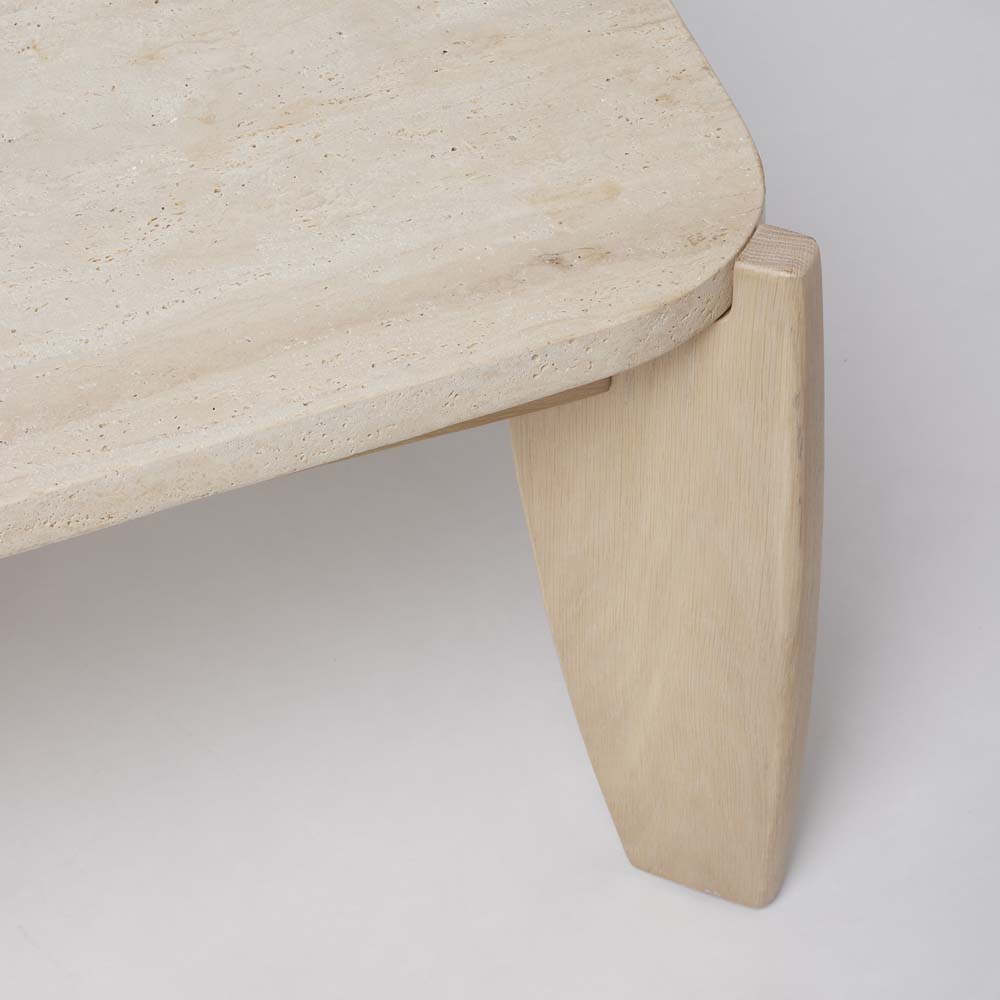 Rocco Cocktail Table - Travertine