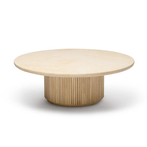 Laurel Round Cocktail Table - Honey