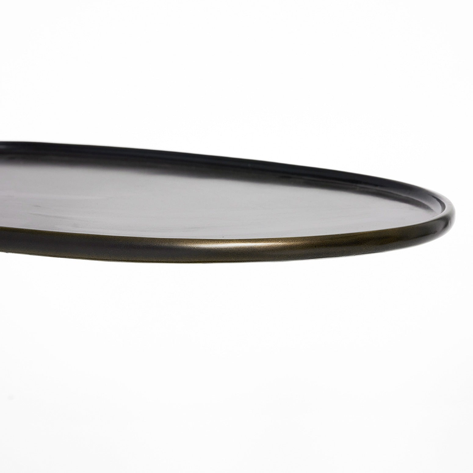 Duval Grand Hugging Table - Deep Bronze