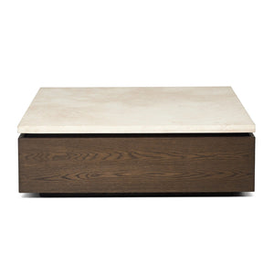 Branford Storage Cocktail Table - Mocha