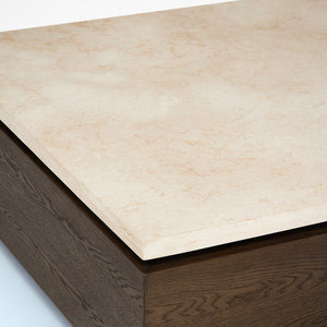 Branford Storage Cocktail Table - Mocha