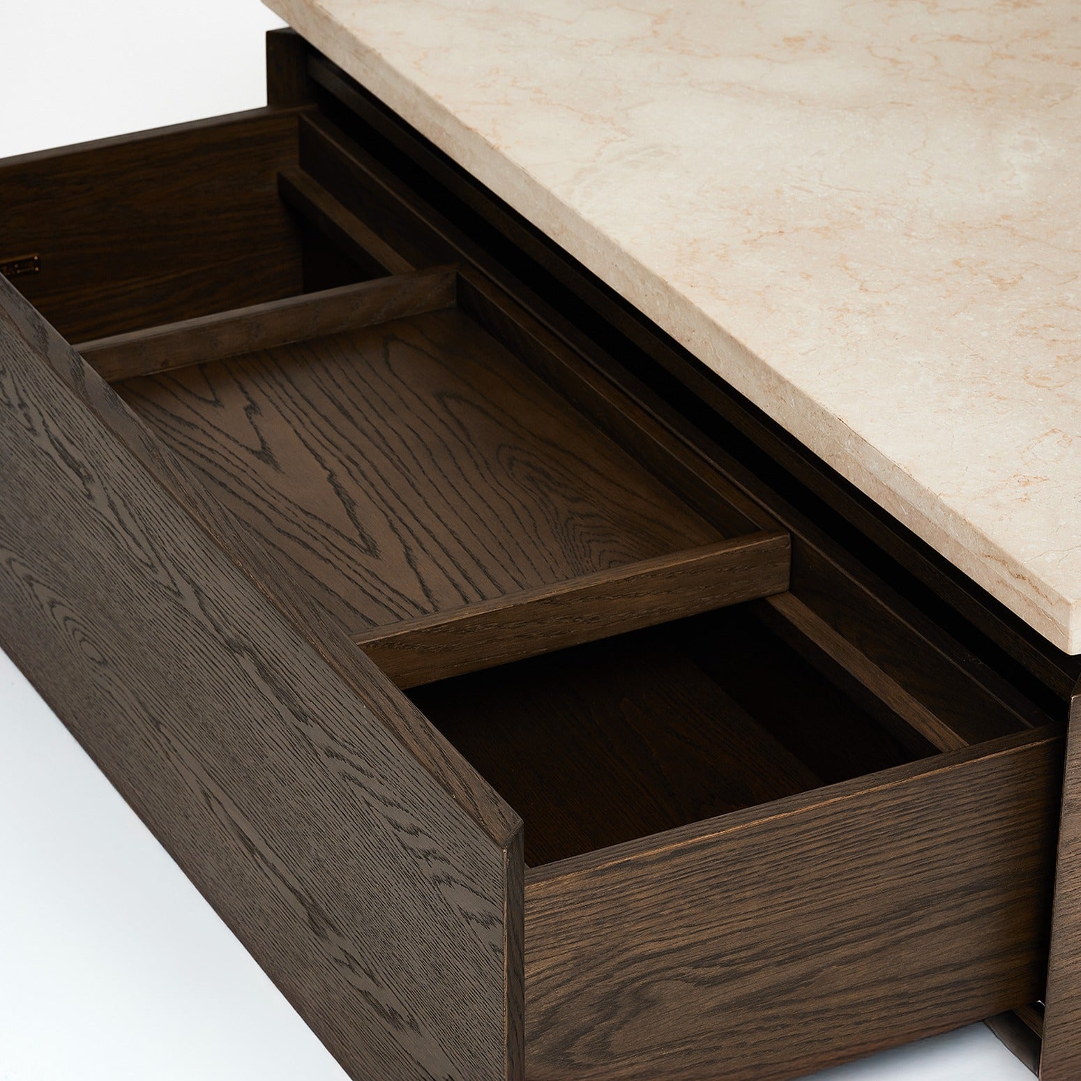 Branford Storage Cocktail Table - Mocha