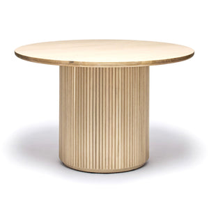 Laurel Round Dining Table - Saddle
