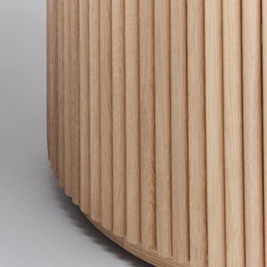 Laurel Round Dining Table - Saddle