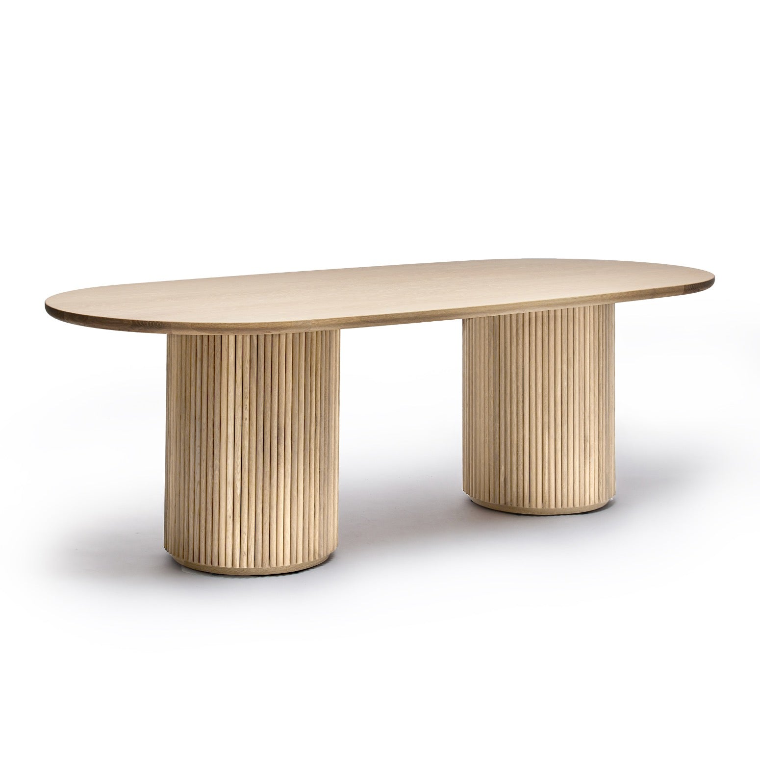 Laurel Oval Dining Table - Saddle