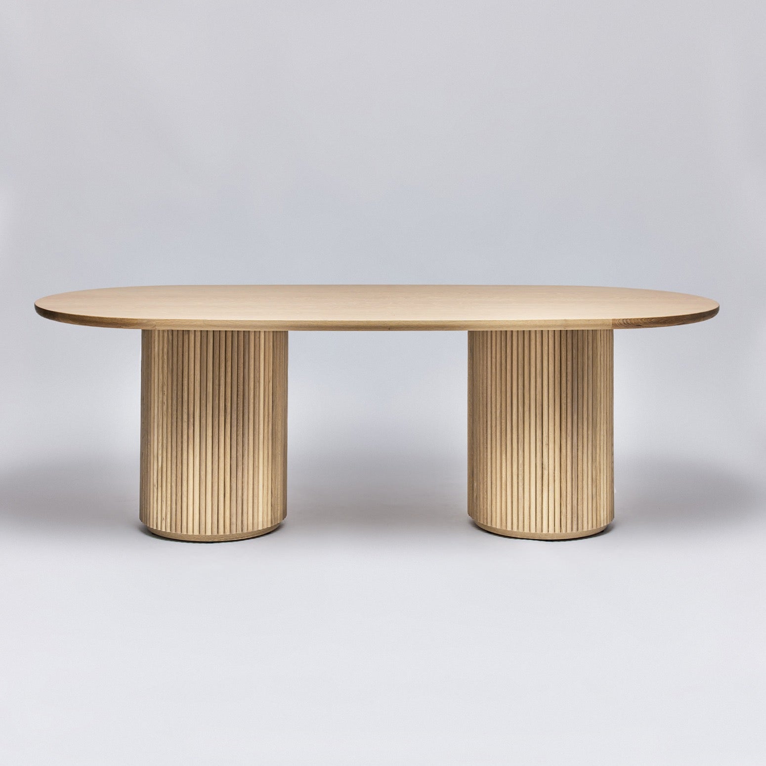 Laurel Oval Dining Table - Saddle
