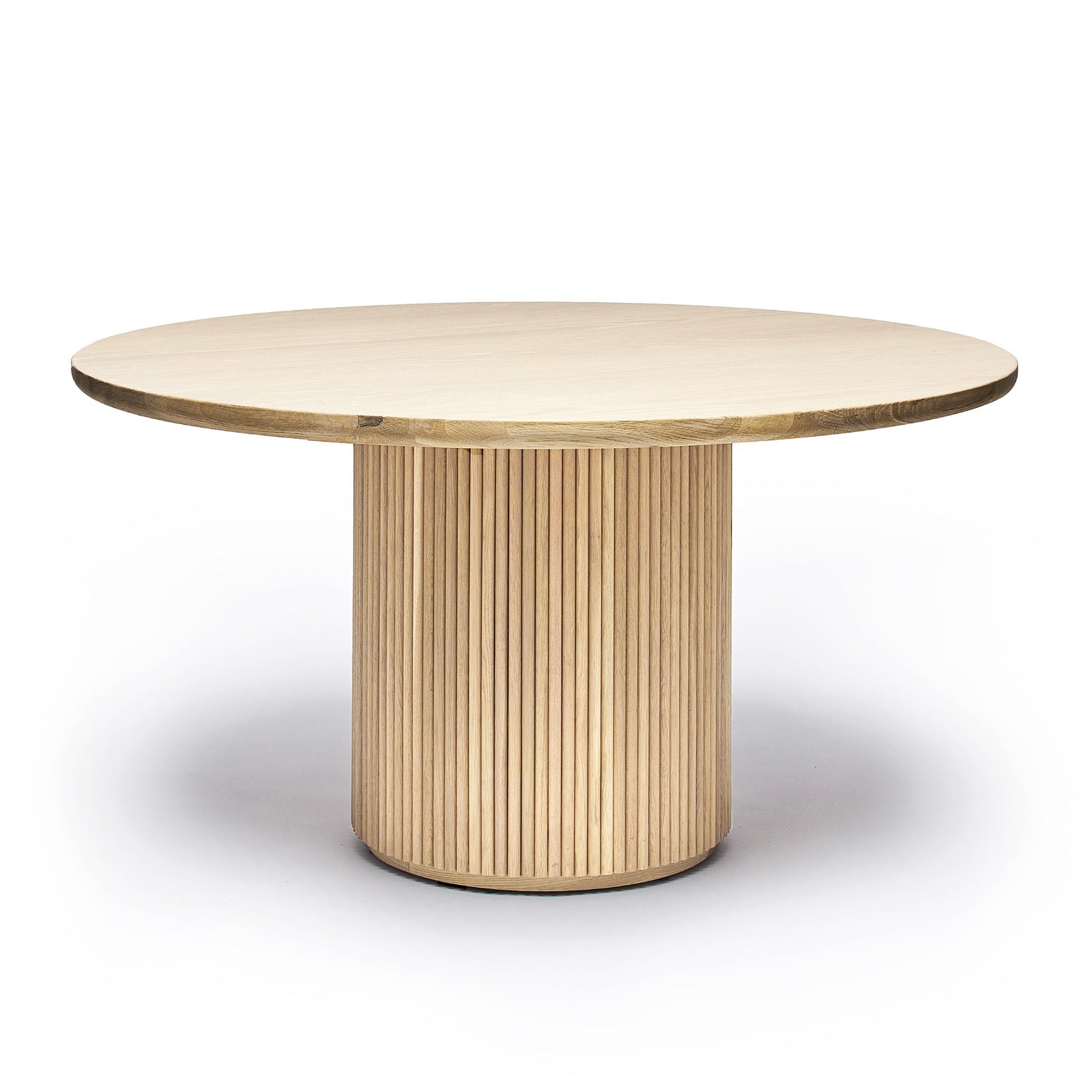 Laurel Round Dining Table Large - Saddle