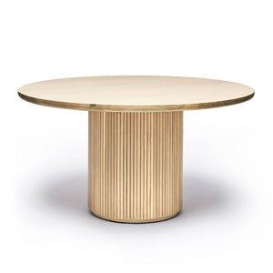 Laurel Round Dining Table Large - Saddle