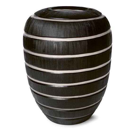 Gobi Vase Clear/Black $756.00 - $1079.00