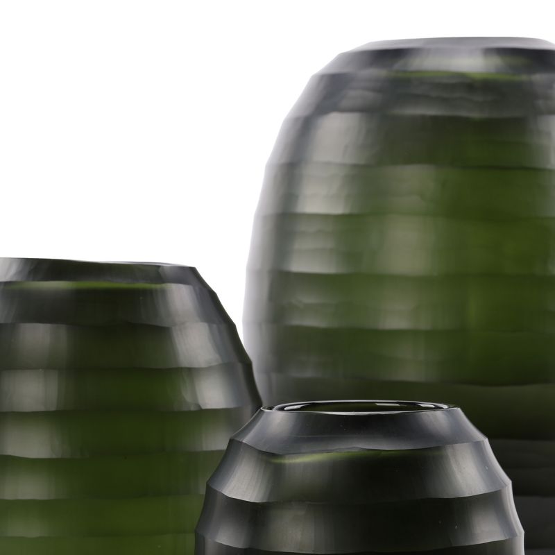 Belly Vase Black Steelgrey $142.00 - $495.00