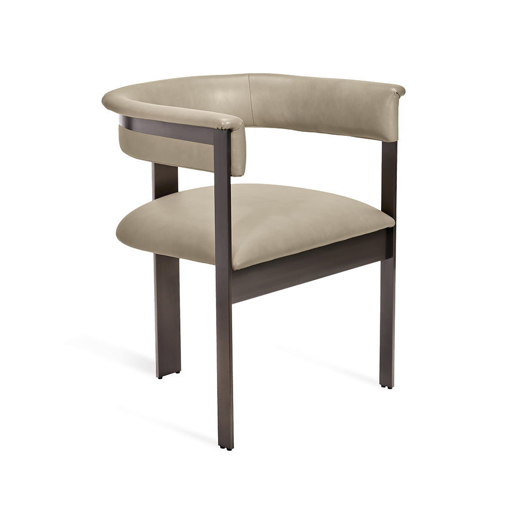 Darcy Dining Chair - Taupe / Graphite