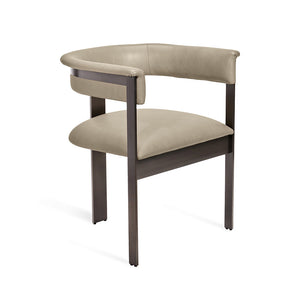 Darcy Dining Chair - Taupe / Graphite