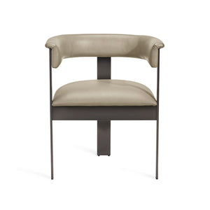 Darcy Dining Chair - Taupe / Graphite