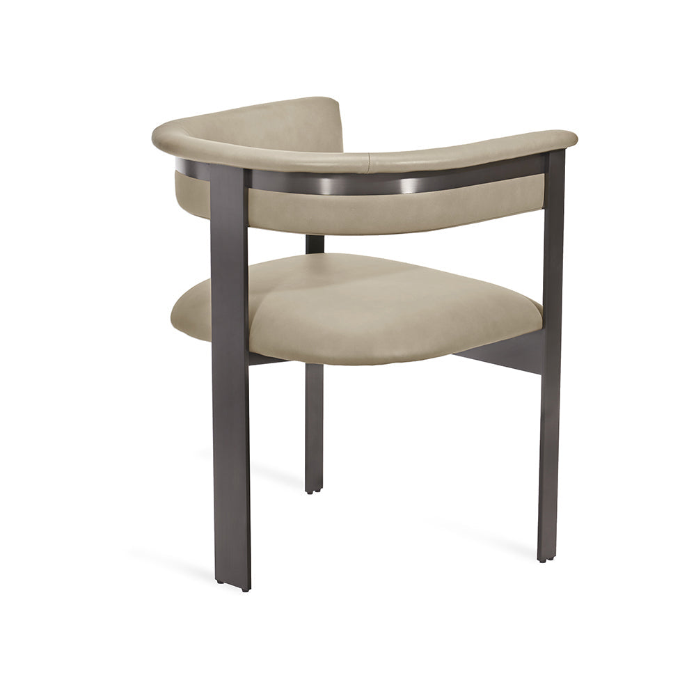 Darcy Dining Chair - Taupe / Graphite
