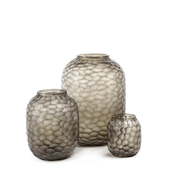 Bambola Vase Clear/Smokegrey