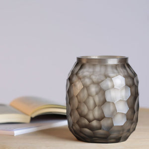 Bambola Vase Clear/Smokegrey