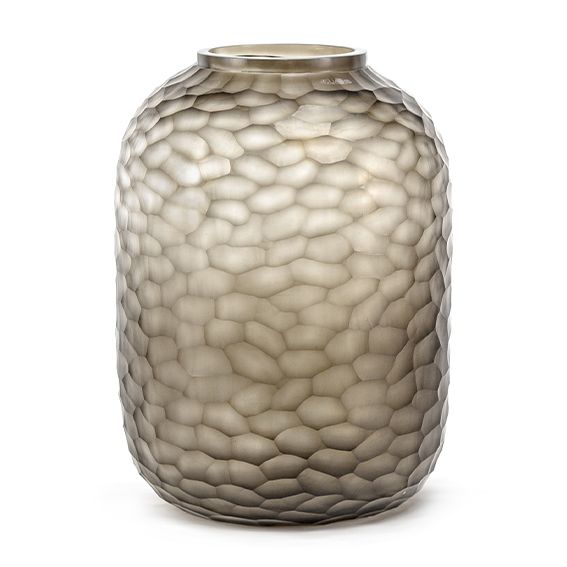 Bambola Vase Clear/Smokegrey