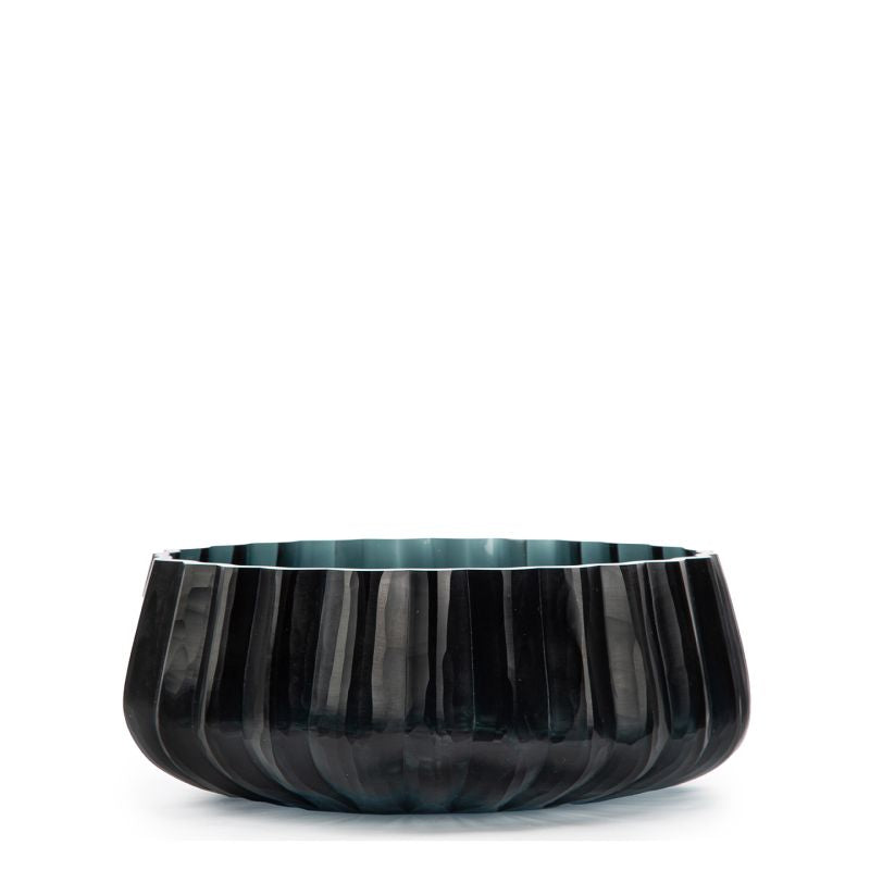 Manakara Vase Dark Indigo