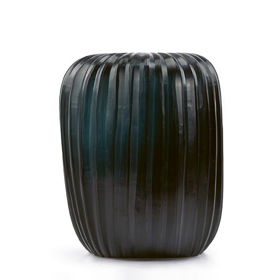 Manakara Vase Dark Indigo