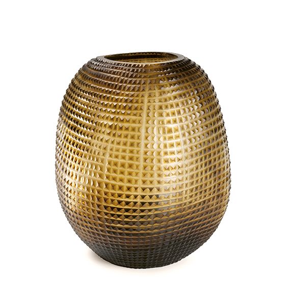 Patara Vase Clear/Dark Brown $680.00 - $1022.00