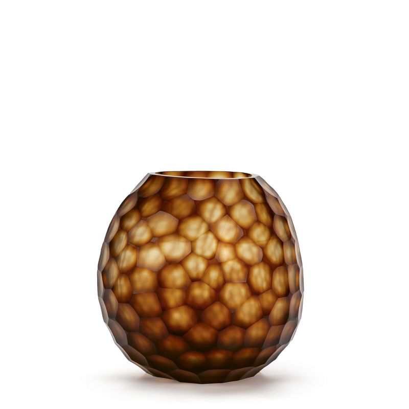 Nagaa Vase Butter/Brown