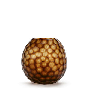 Nagaa Vase Butter/Brown