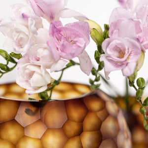 Nagaa Vase Butter/Brown