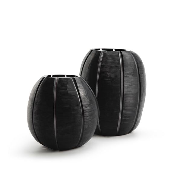 Nagaa Vase Clear/Black $251 - $292