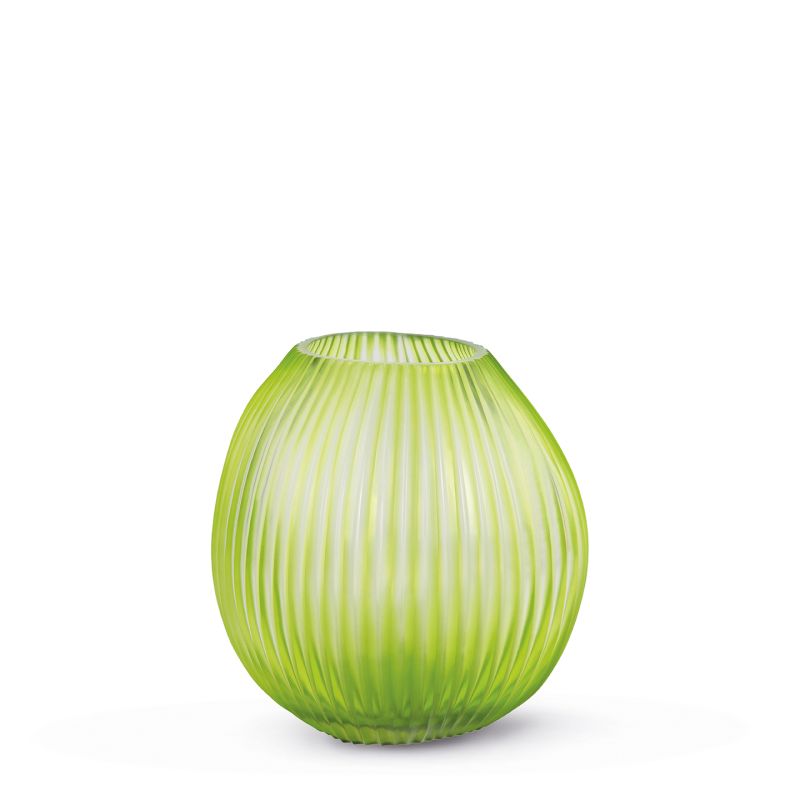 Nagaa Vase Clear/Lightgreen