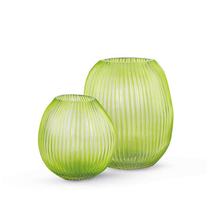 Nagaa Vase Clear/Lightgreen