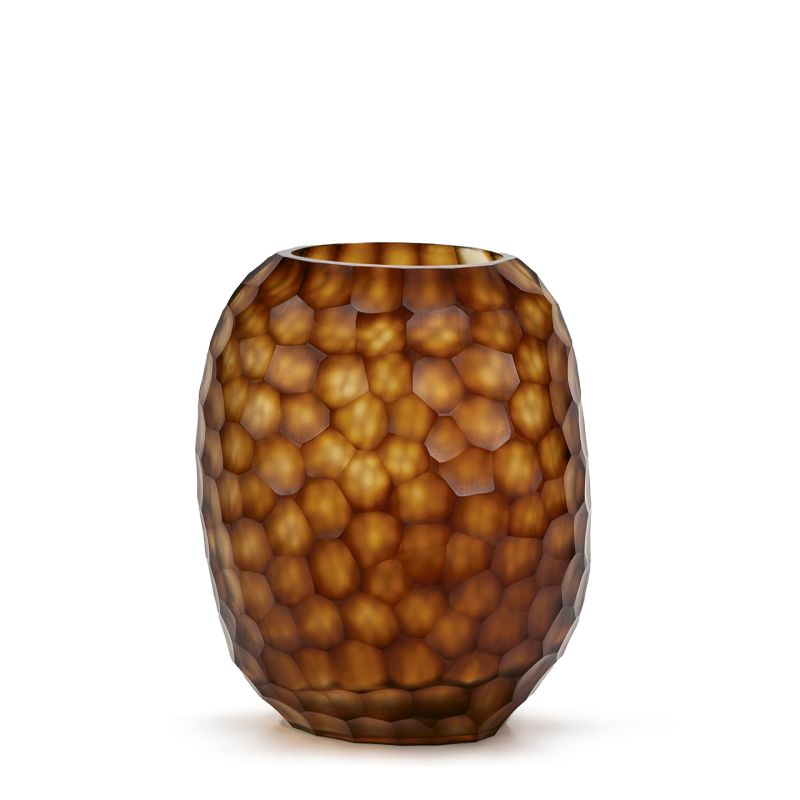 Nagaa Vase Butter/Brown