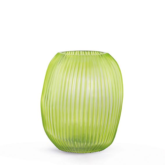 Nagaa Vase Clear/Lightgreen